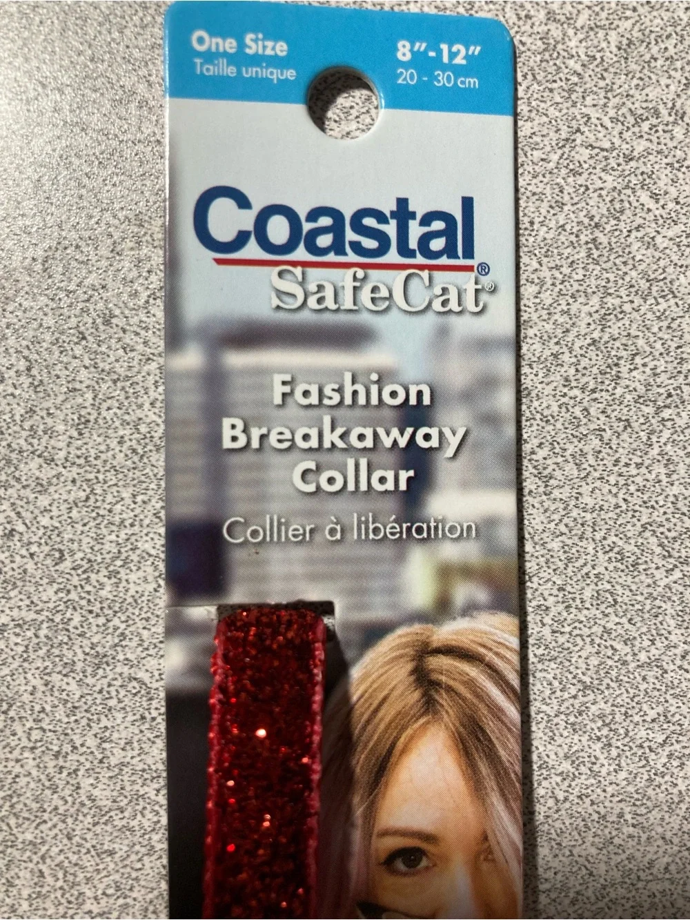 Cat Safe Red Fashion Breakaway Collar By Coastal Pet NWT